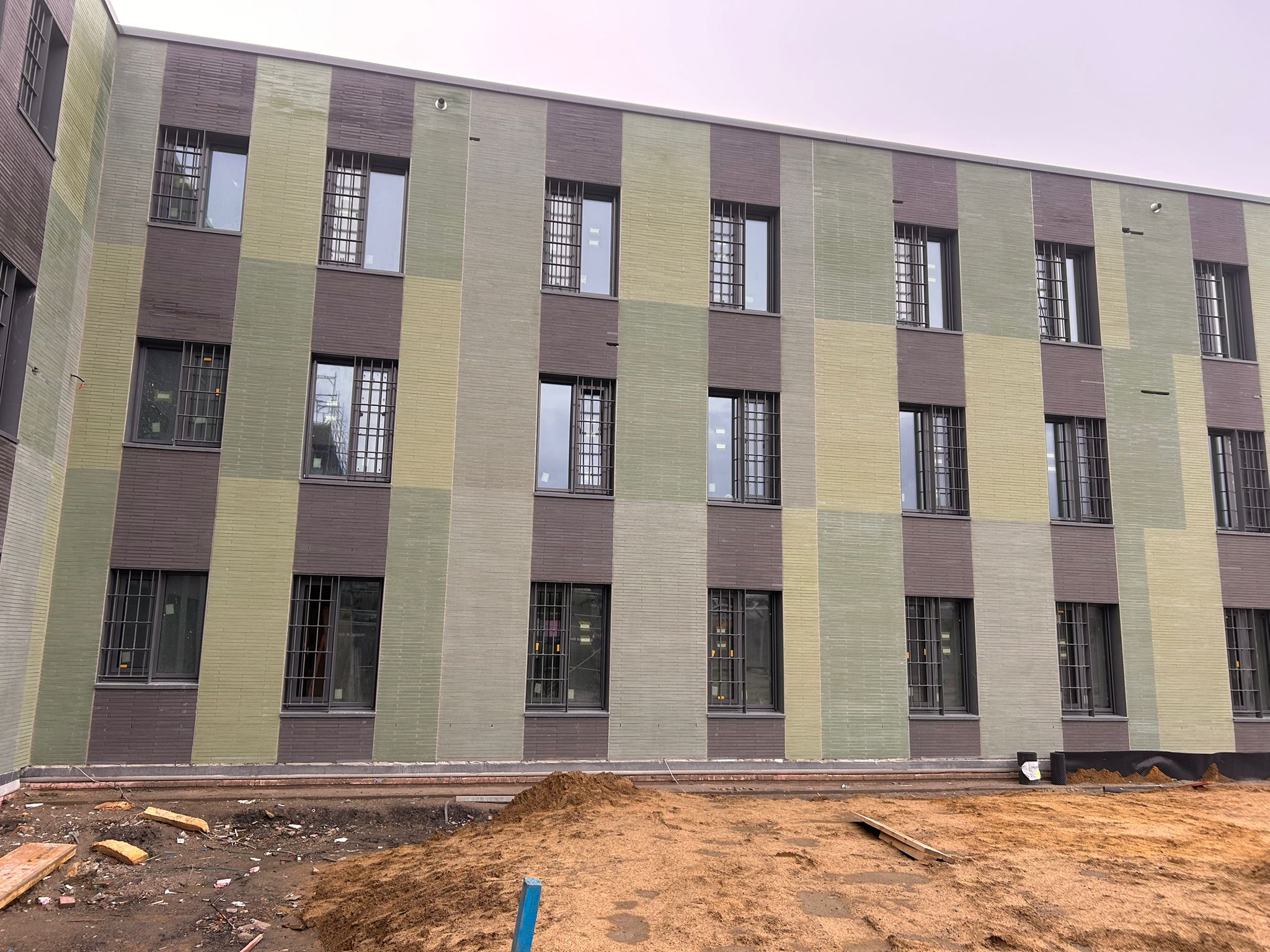 Moderne Aluminiumfassade